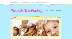 Desktop Screenshot of fairytalefacepainting.com